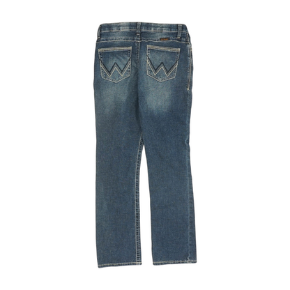 Blue Bootcut Jeans
