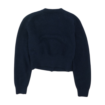 Navy Cardigan Sweater