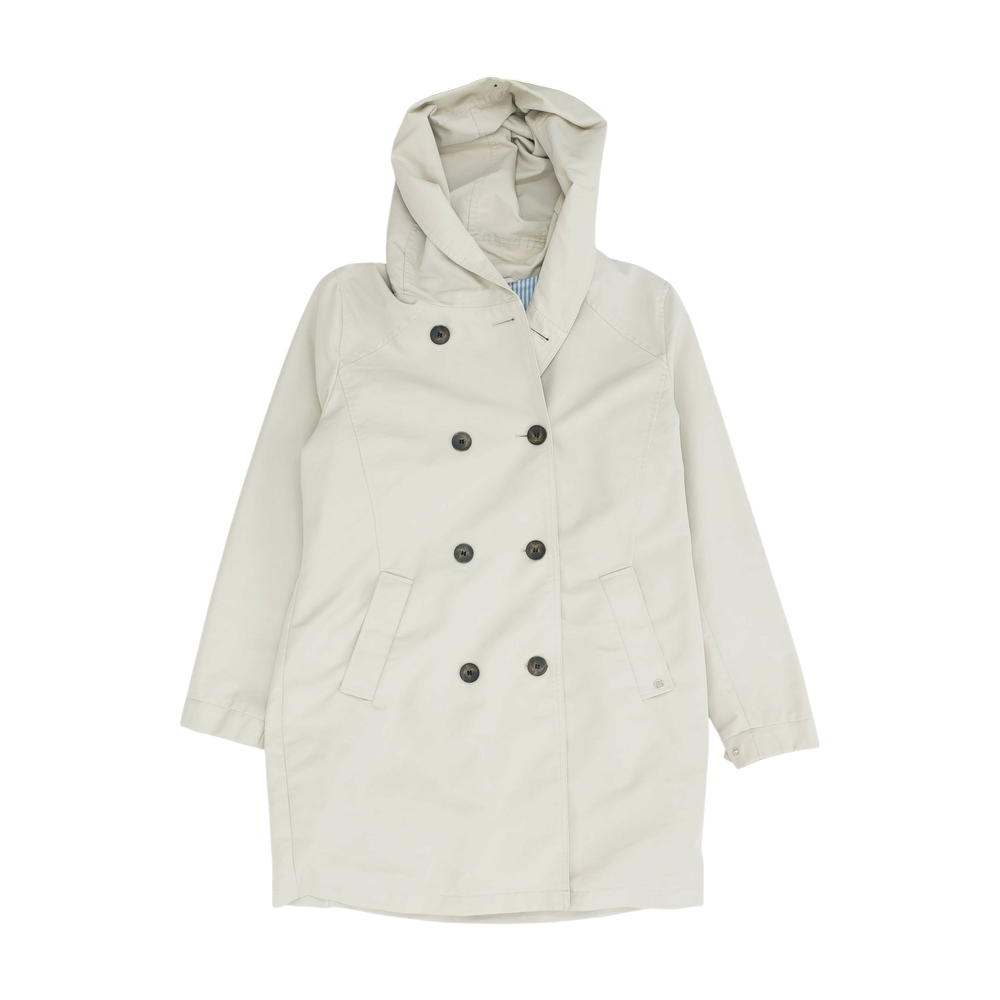 Beige Solid Jacket