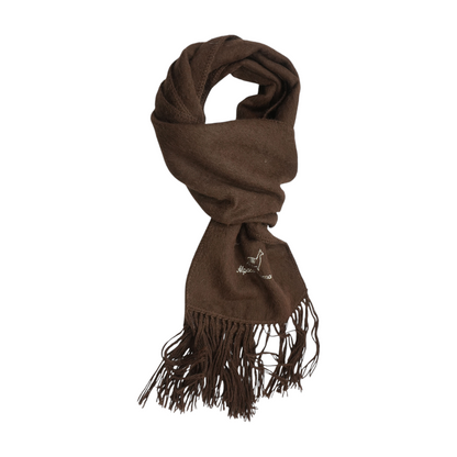 Brown Wool Scarf