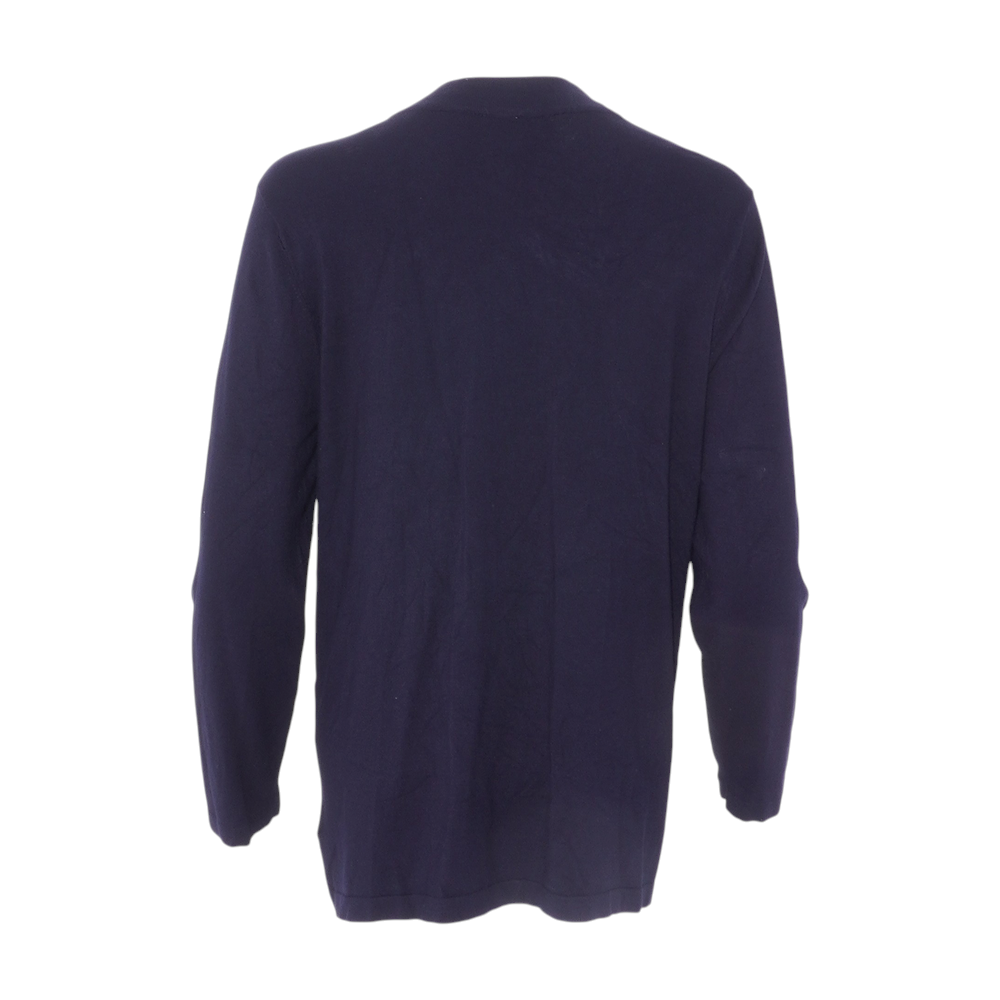 Navy Cardigan Sweater