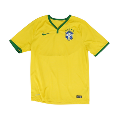 Men's Yellow Brazil Short Sleeve Jersey