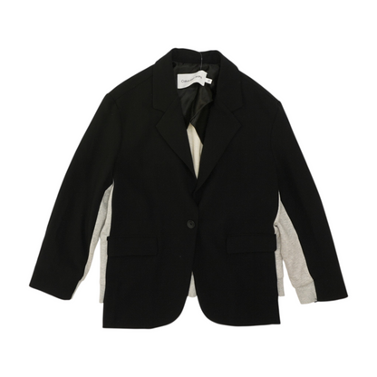 Black Solid Blazer