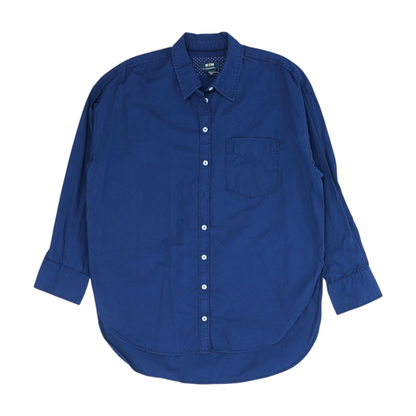 Navy Button Down