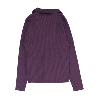 Burgundy Petite Blouse
