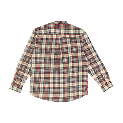 Multi Plaid Flannel Button Down