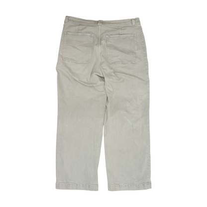 Gray Wide Leg Jeans