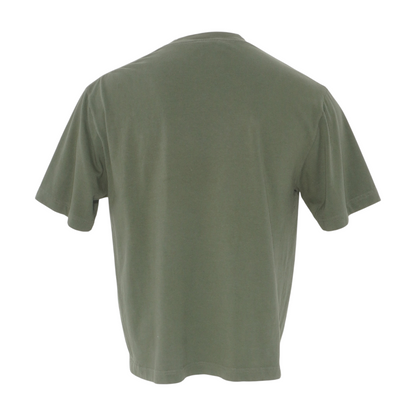 Olive Logo Heavy Cotton T-Shirt
