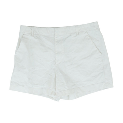 Ivory Solid Chino Shorts