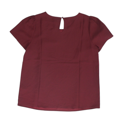 Maroon Blouse