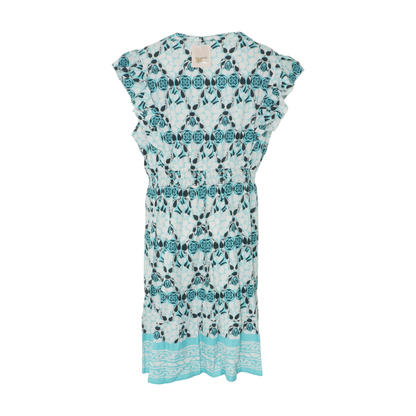Blue Plus Floral Midi Dress