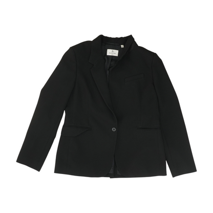 Black Solid Blazer