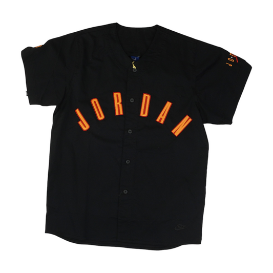 Men's Black Short Sleeve Jersey