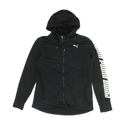 Black Solid Active Jacket