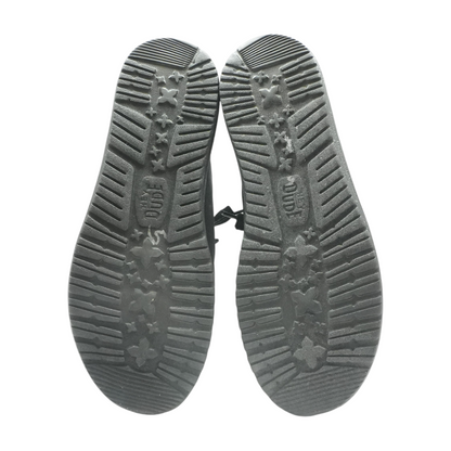 Black Lace-Up Casual Shoes
