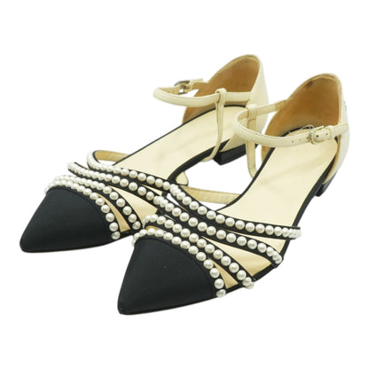 Paris-Rome Faux Pearl Flats