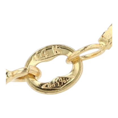 14K Yellow Gold Pendant Necklace