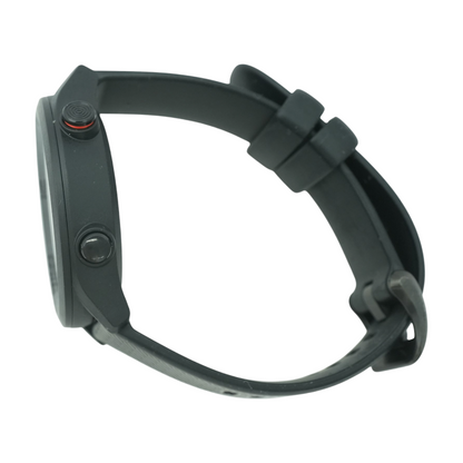40mm Approach S12 Black Smartwatch Black Band M/L
