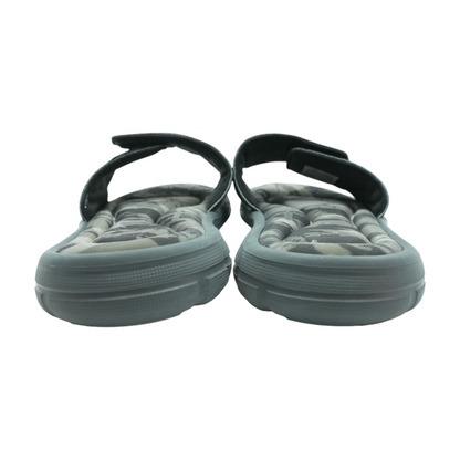 Black Athletic Slides Shoes