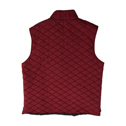 Burgundy Solid Active Vest