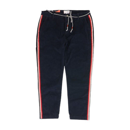 Navy Solid Chino Pants