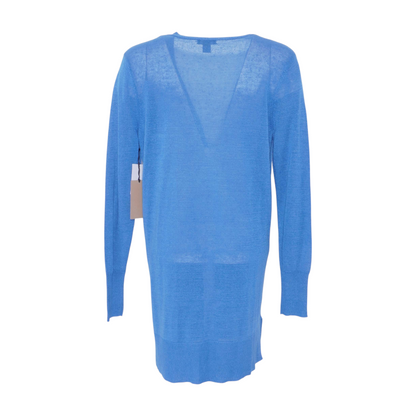 Blue Cardigan Sweater
