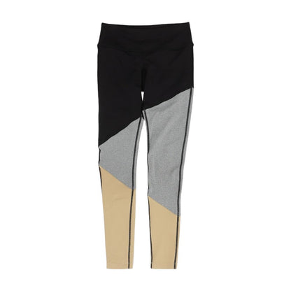 Black Color Block Leggings