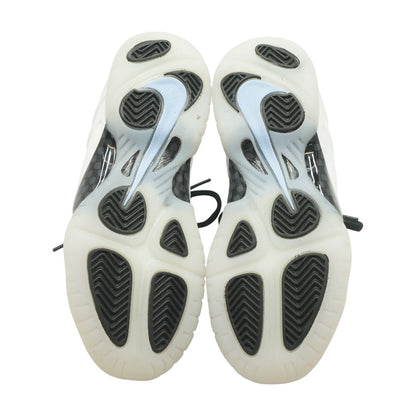 Little Posite One White Athletic Shoes