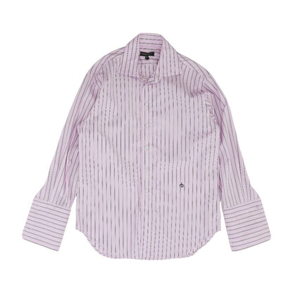 Pink Striped Long Sleeve Button Down
