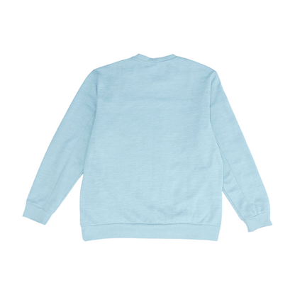 Gray Solid Sweatshirt Pullover