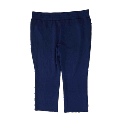 Navy Petite Regular Pants