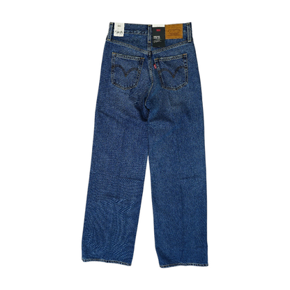 Blue Wide Leg Jeans