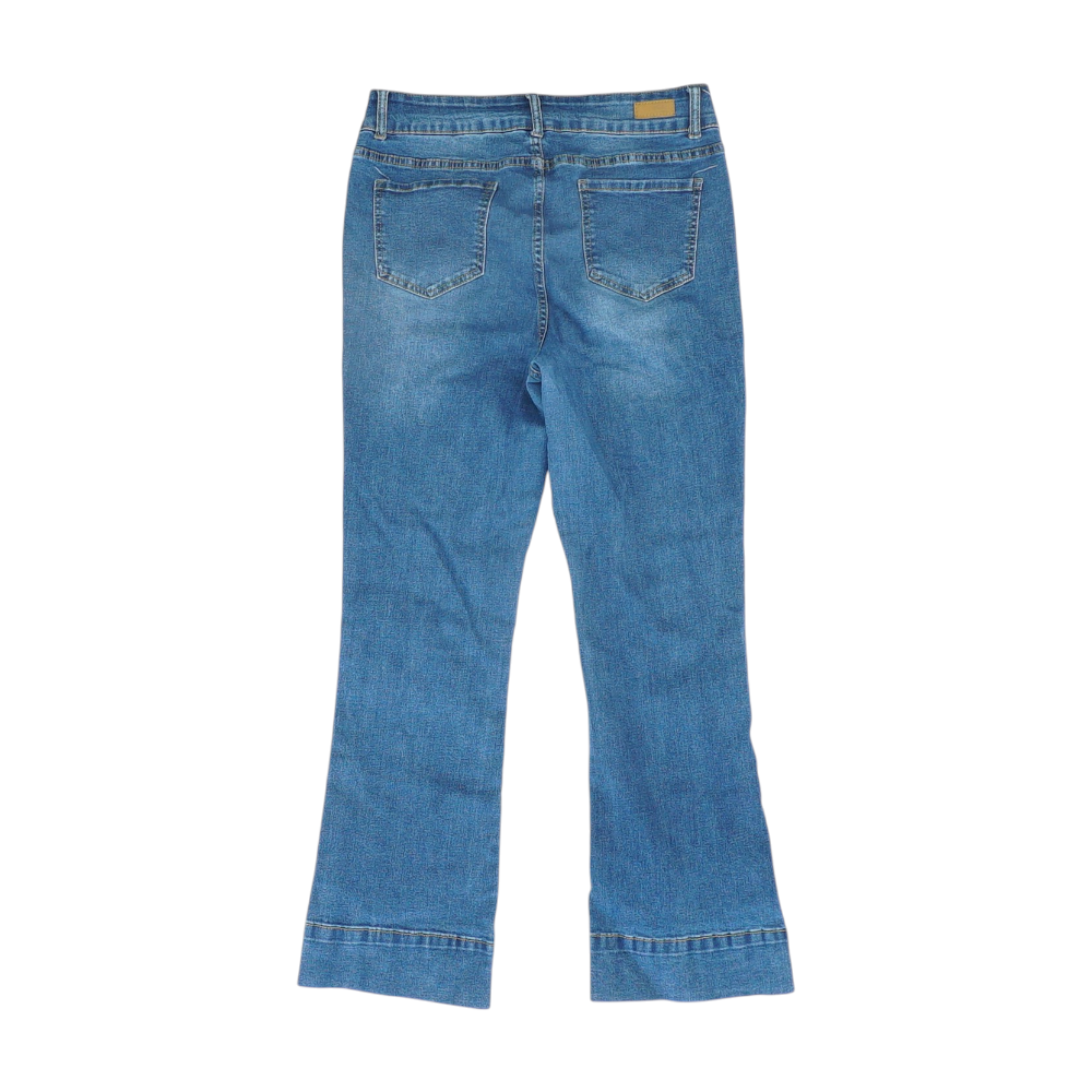 Blue Wide Leg Jeans