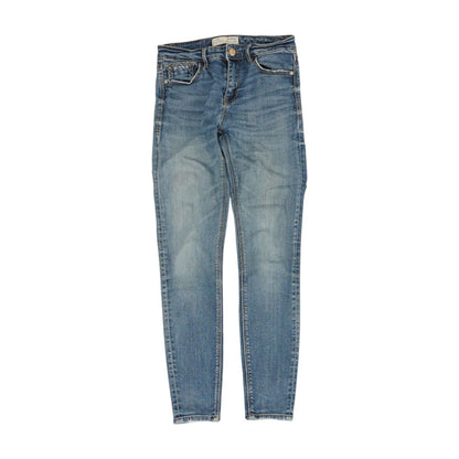 Blue Low Rise Jeans