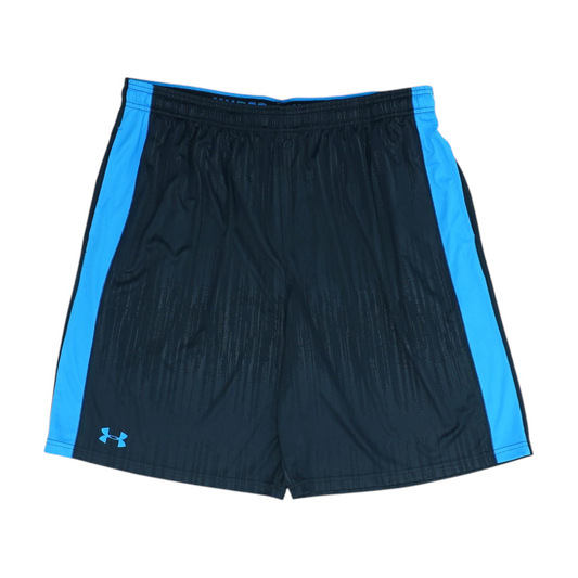 Black Color Block Active Shorts