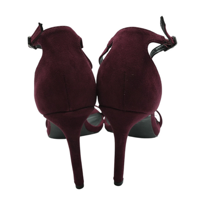 Burgundy Stiletto Heels