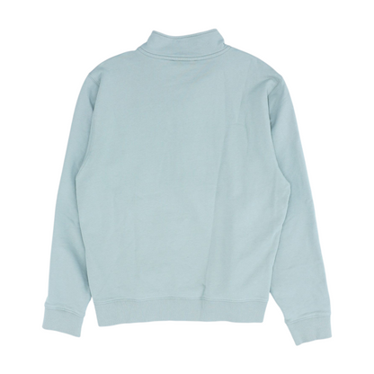 Gray Solid 1/4 Zip Pullover