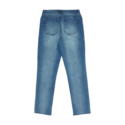 Blue Straight Jeans