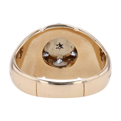 1 3/8 ctw 14K Yellow Gold Diamond Fashion Ring