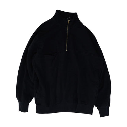 Black 1/4 Zip Pullover