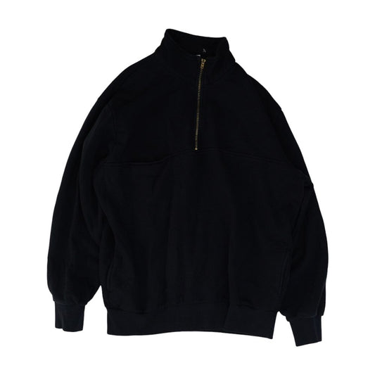Black 1/4 Zip Pullover