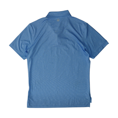 Blue Print Short Sleeve Polo