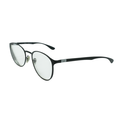 Black RB 6355 Round Prescription Eyewear