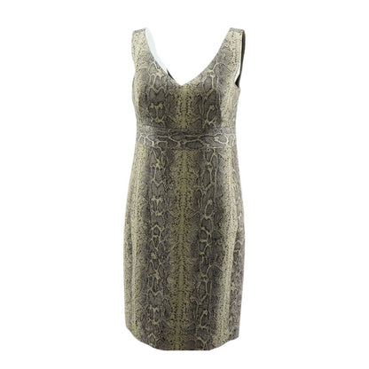 Brown Misc Mini Dress
