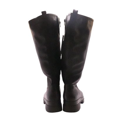 Black Knee-High Boots
