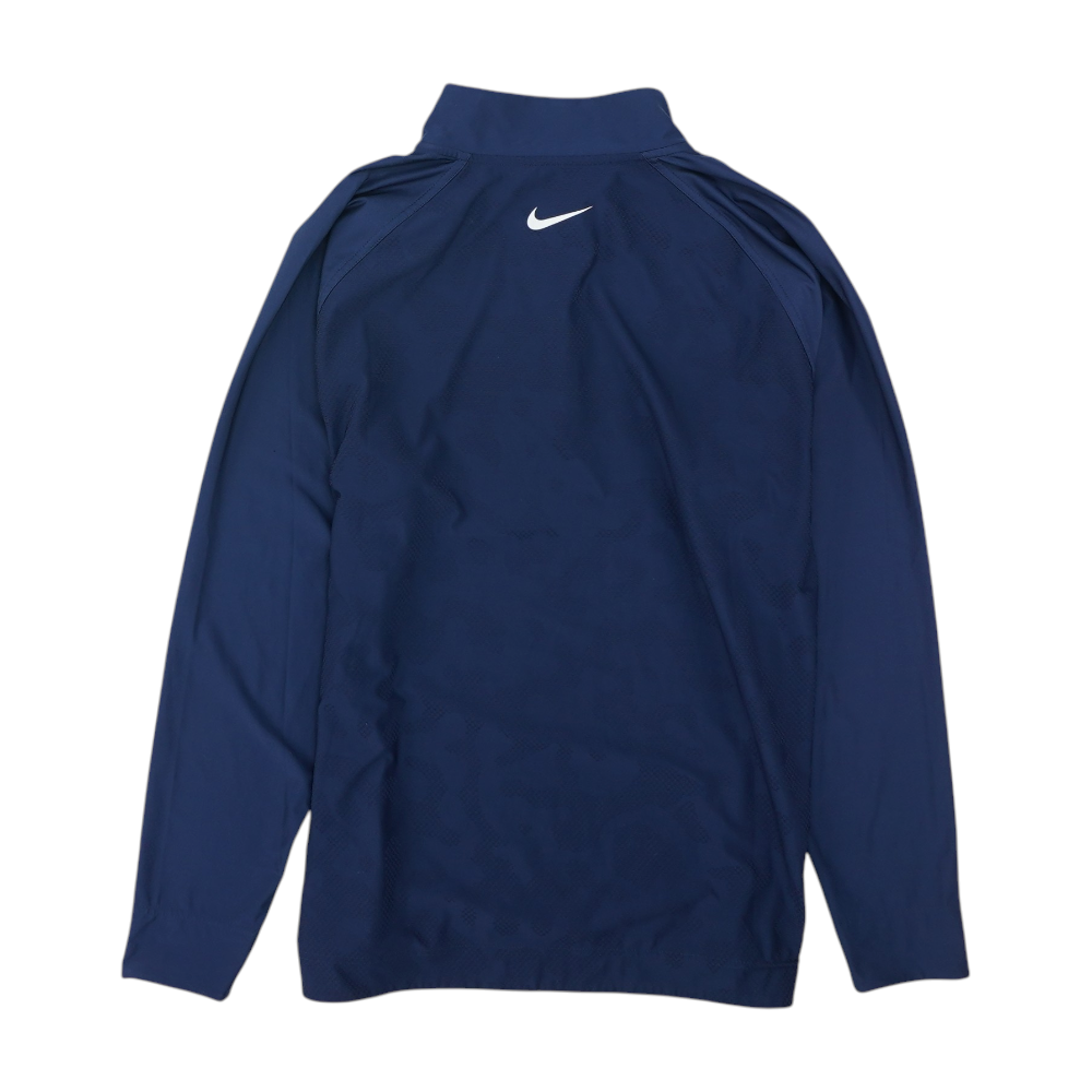 Nike Navy Solid 1/4 Zip Pullover – Image 2