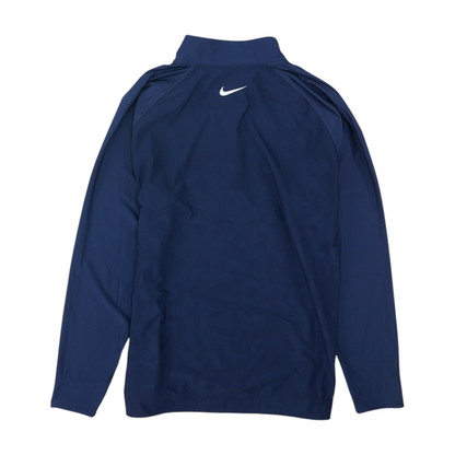 Nike Navy Solid 1/4 Zip Pullover – Image 2