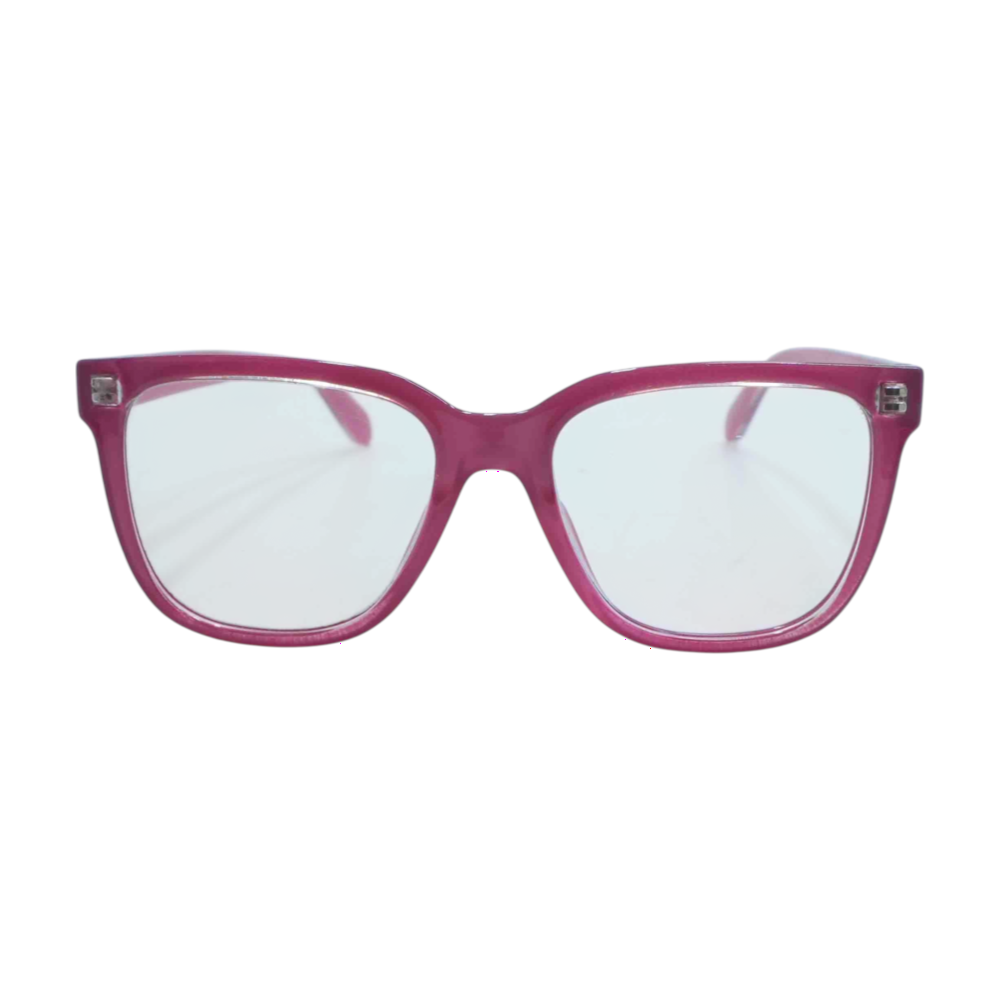 Pink Wired Oversized Prescription Eyewear