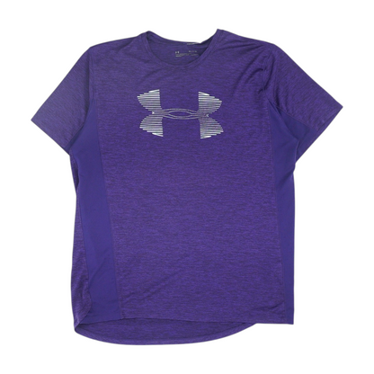Purple Solid Active T-Shirt