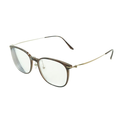 Brown LRF-22A-U085AA Round Unknown Prescription Eyeglasses